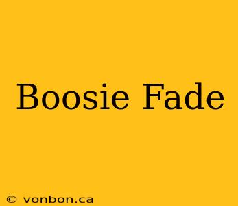 Boosie Fade