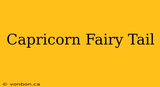 Capricorn Fairy Tail