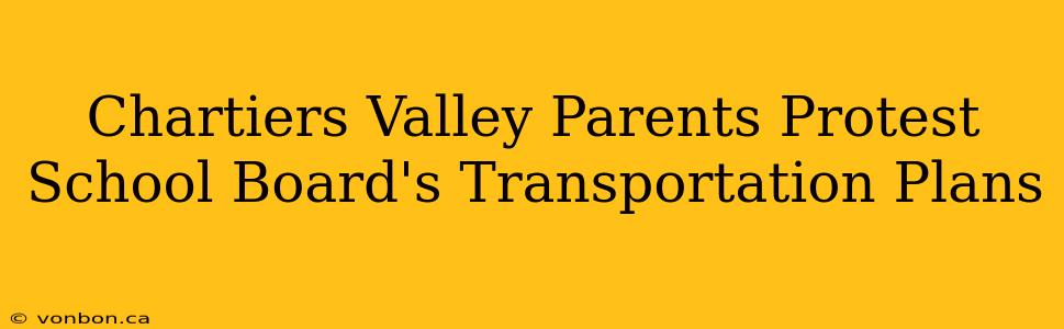 Chartiers Valley Parents Protest School Board's Transportation Plans