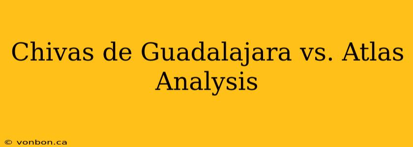 Chivas de Guadalajara vs. Atlas Analysis