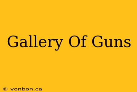 Gallery Of Guns