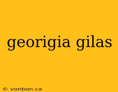 georigia gilas