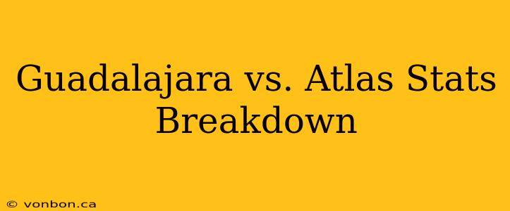 Guadalajara vs. Atlas Stats Breakdown