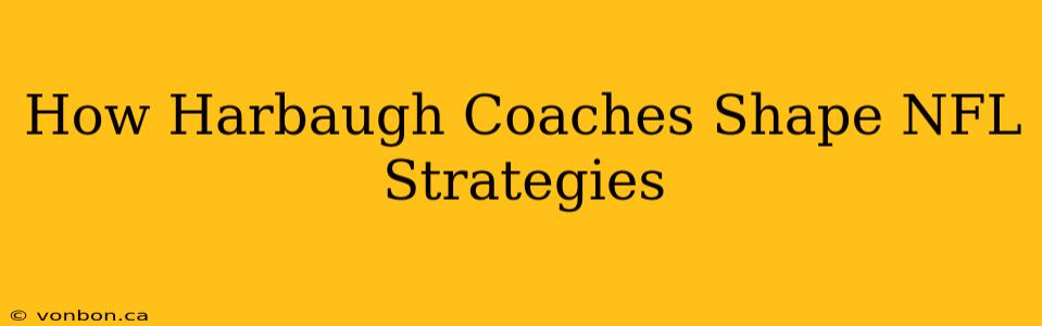 How Harbaugh Coaches Shape NFL Strategies