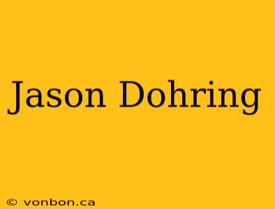 Jason Dohring