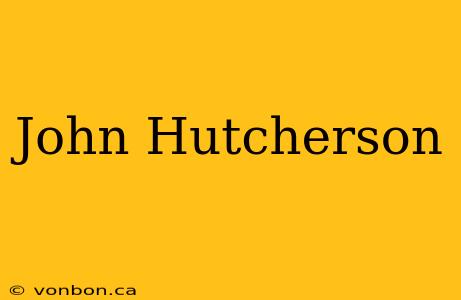 John Hutcherson