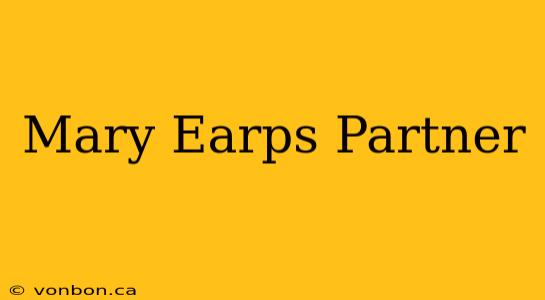 Mary Earps Partner