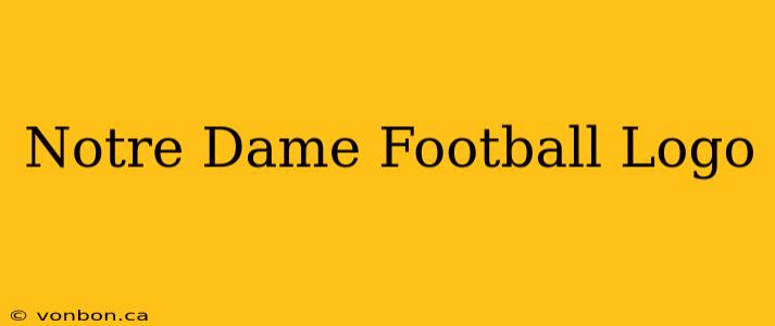 Notre Dame Football Logo