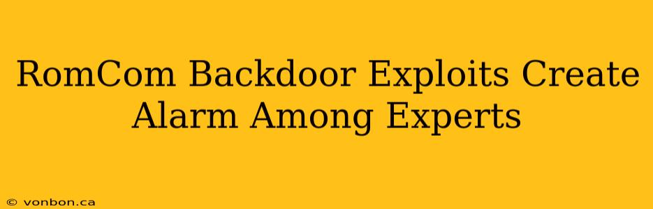 RomCom Backdoor Exploits Create Alarm Among Experts