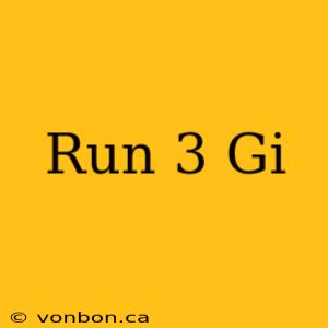 Run 3 Gi