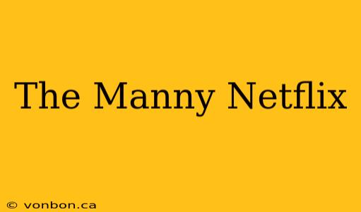 The Manny Netflix