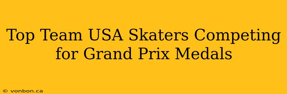 Top Team USA Skaters Competing for Grand Prix Medals