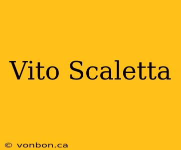 Vito Scaletta