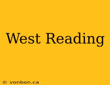 West Reading