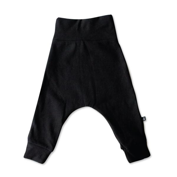 VONBON BLACK FLEECE HAREM LEGGINGS