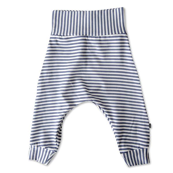 VONBON BLUE STRIPE BABY BOY HAREM LEGGINGS