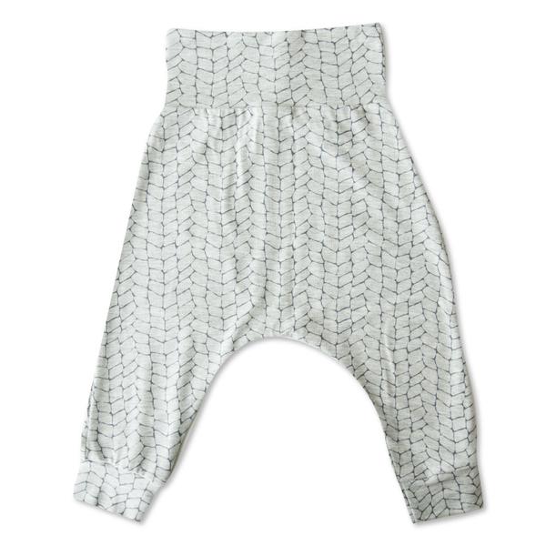 VONBON GRAY BAMBOO BABY HAREM LEGGINGS VANCOUVER