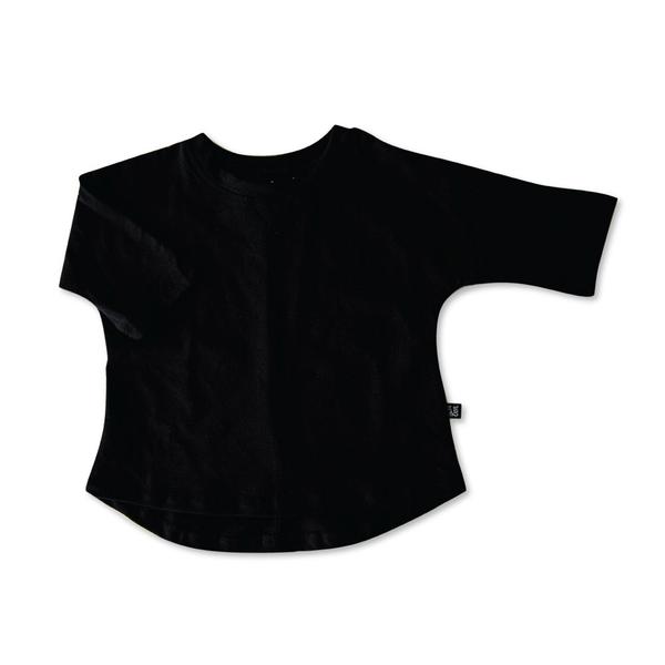 VONBON BLACK BASIC BABY TOP