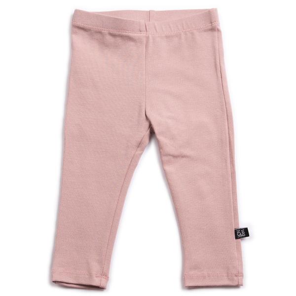 VONBON PINK LITTLE GIRLS ORGANIC COTTON LEGGINGS VANCOUVER