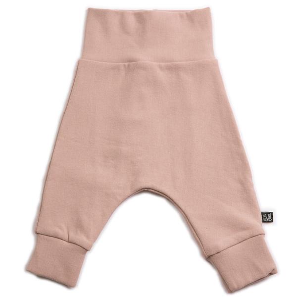 VONBON BLUSH PINK FLEECE HAREM LEGGINGS