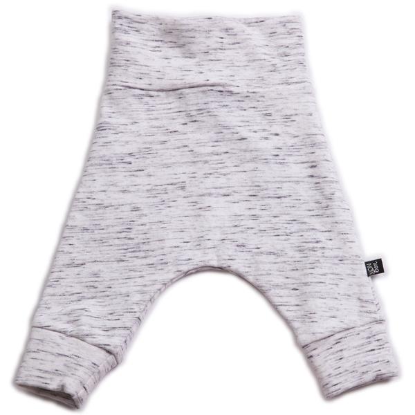 VONBON FLEECE COZY HAREM LEGGING PANTS GRAY ORGANIC