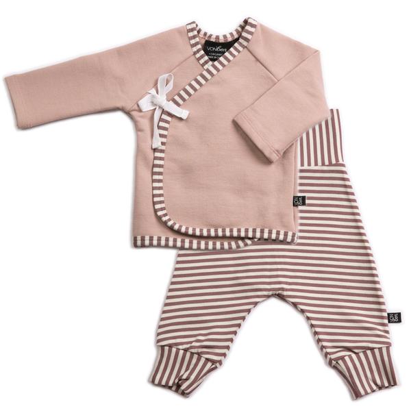 VONBON KIMONO BABY HOME TO HOSPITAL OUTFIT SET BABY GIRL