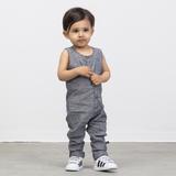 VONBON CHAMBRAY LINEN ROMPER PLAYSUIT ONESIE CANADIAN MADE