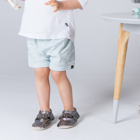 Organic Cotton Vista Shorts | Succulent Snakeskin